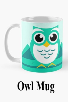 cute owl mug